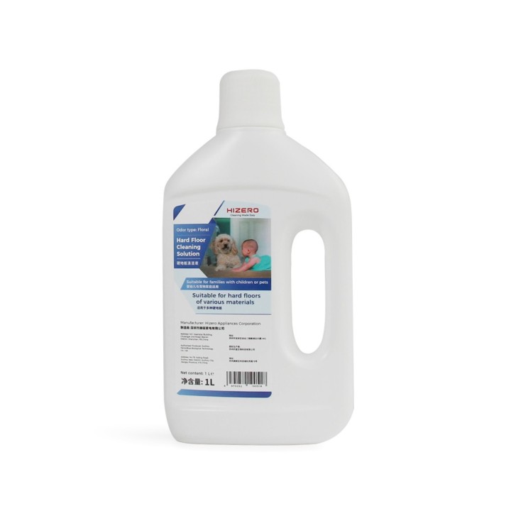 HIZERO - Solution de nettoyage 2X1L - Antibactérien parfum orange