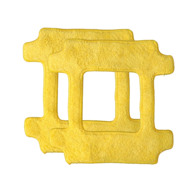 2 MICROFIBRES POUR ROBOT LAVE VITRE LV120