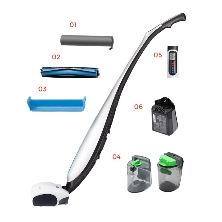 HIZERO - Balai Laveur Bionic F500