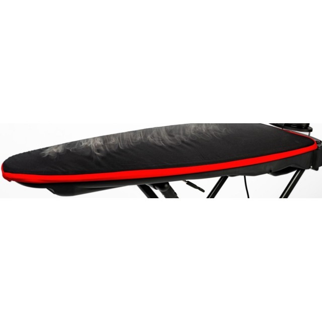 Housse noire bordure rouge pour tables vaporisantes IB35 / IB40 / VAPO LUX / VAPO CONFORT