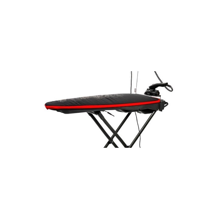 Housse noire bordure rouge pour tables vaporisantes IB35 / IB40 / VAPO LUX / VAPO CONFORT